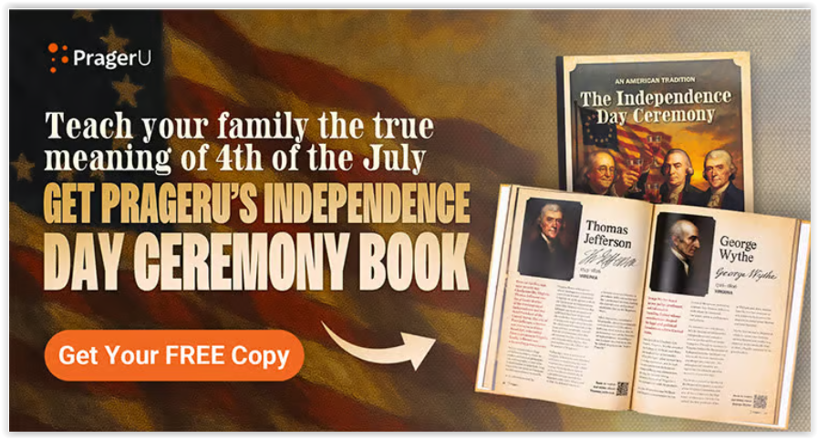 Prager U Independence Day Ceremony Book
