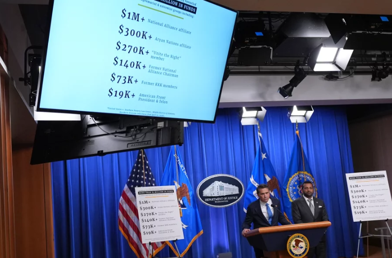 DoJ announcement